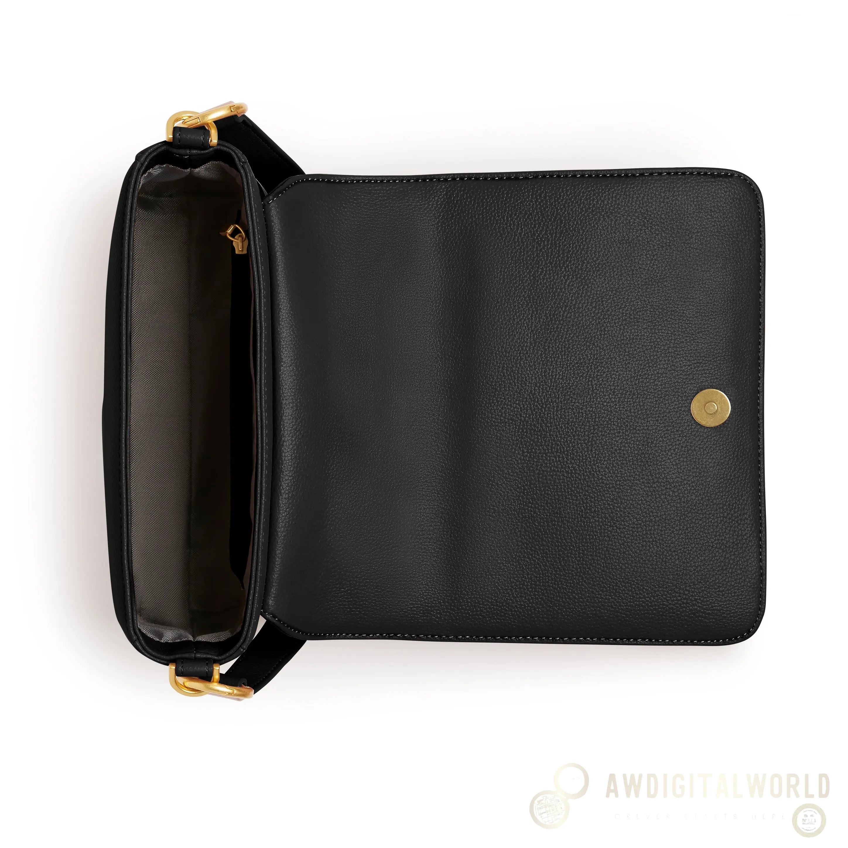 Iris Shoulder Bag in Black-4
