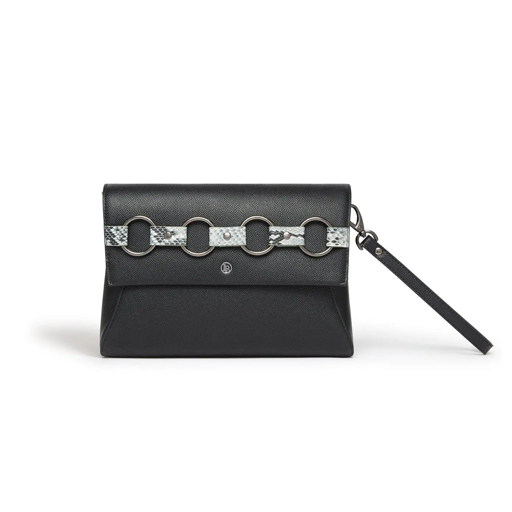 Alder Black Clutch & Cross-Body Bag-1