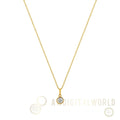 Circle of Life Gold plated sterling silver necklace LaBante London