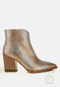Mugler Rhinestones Embellished Ankle Boots-0