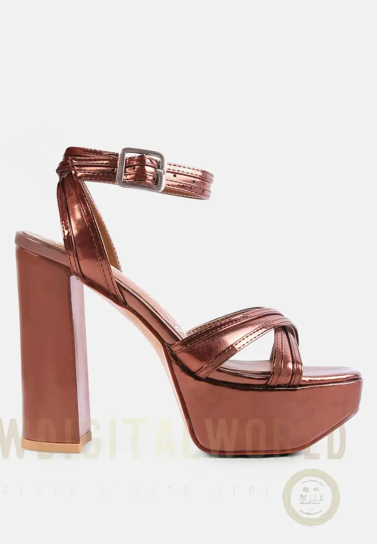 Nyle Platform High Heeled Sandals London Rag