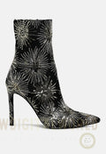Oleander Sequin Embellished Stiletto Boots-5