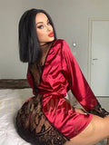 Open Back Lace Babydoll - S/M/L/XL/2XL JOJO Lingerie