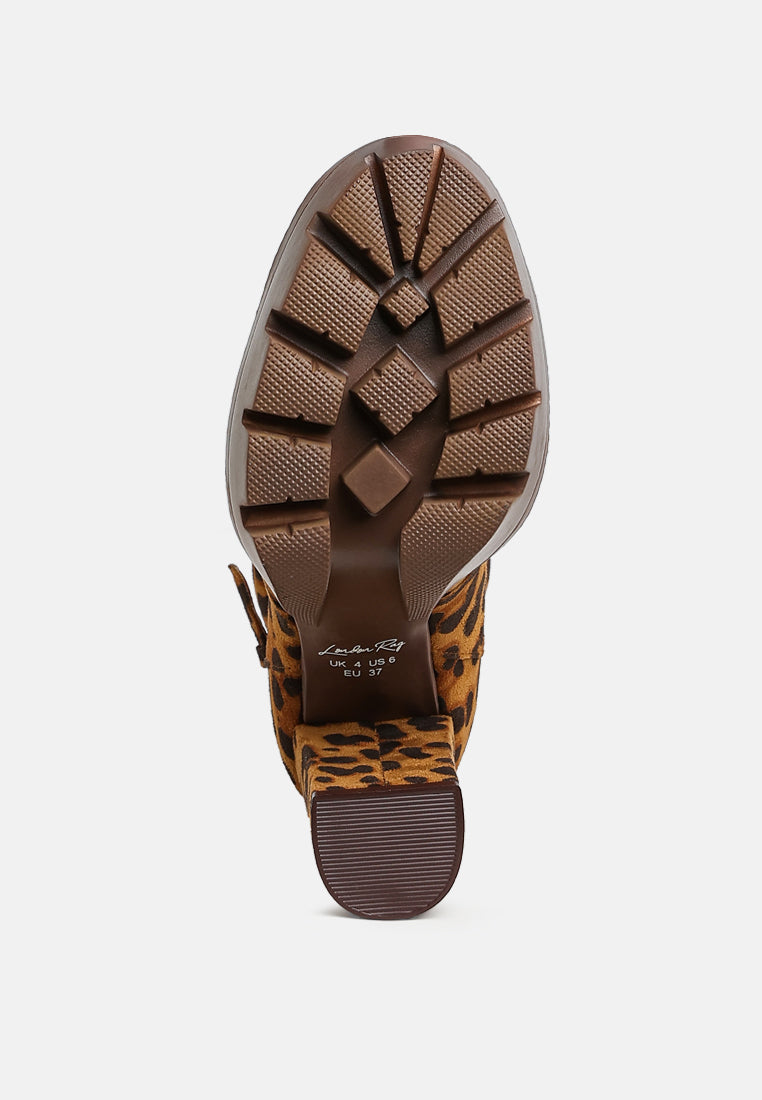 Palmetto Snake Skin Ankle Boots London Rag