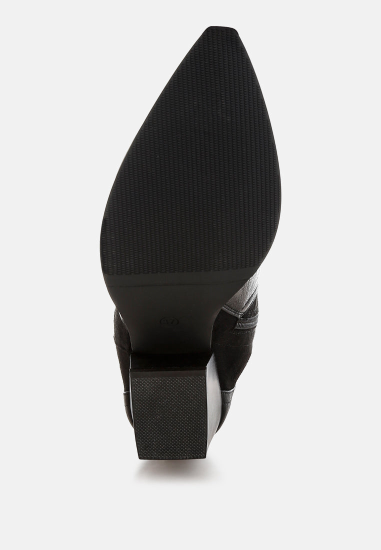 Prosia Woven Cowboy Boots London Rag