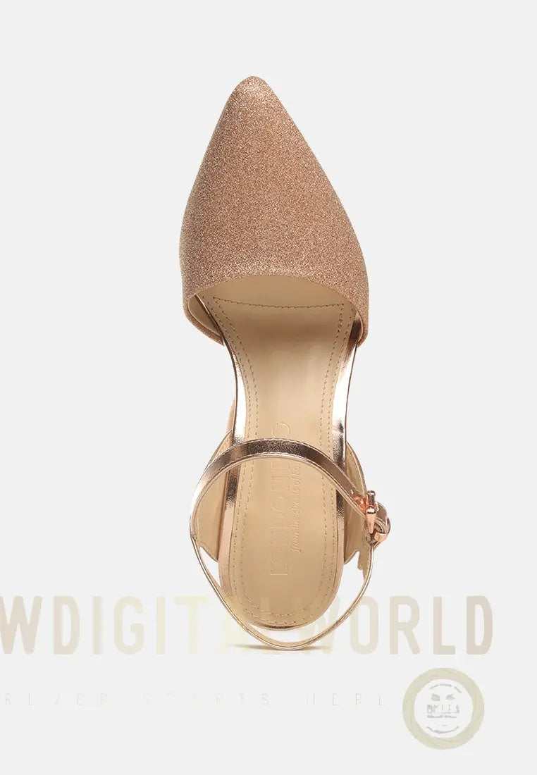 Sha Ankle Strap Slingback Stiletto Heel Sandals London Rag