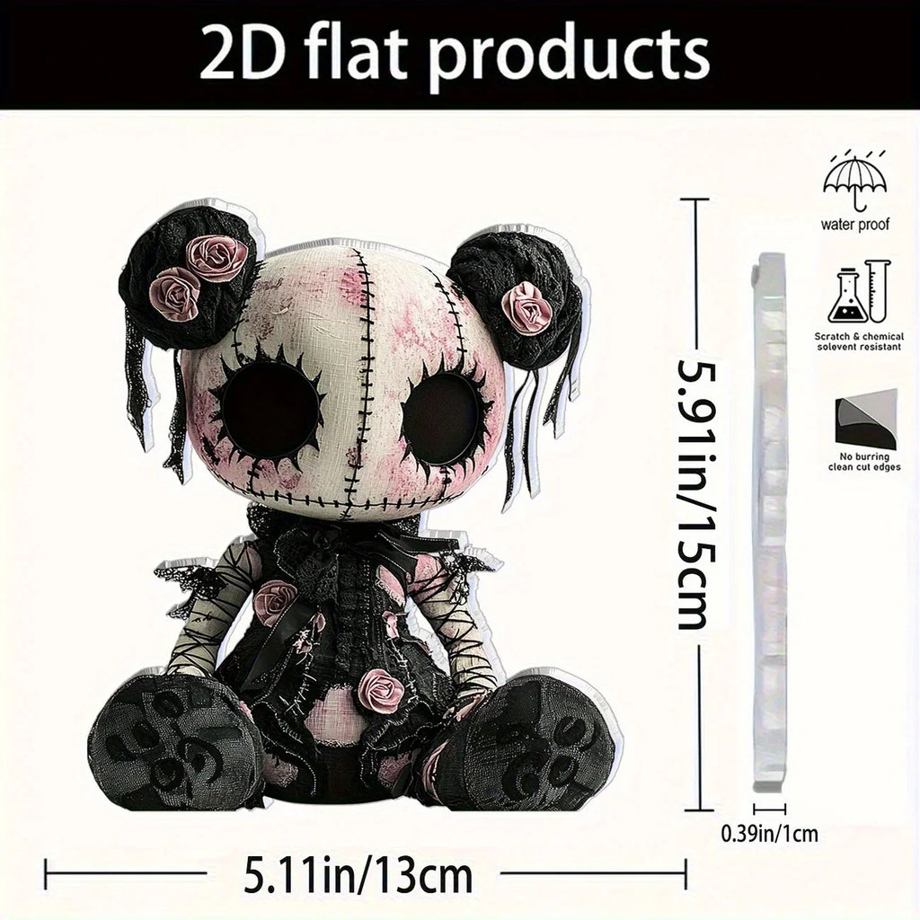 Gothic Horror Doll Wall Art Decor LPT