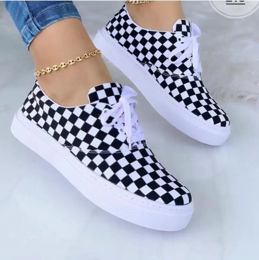 2022 Fashion Graffiti Women Sneakers Trainers Shoes - Andrew & Wendy