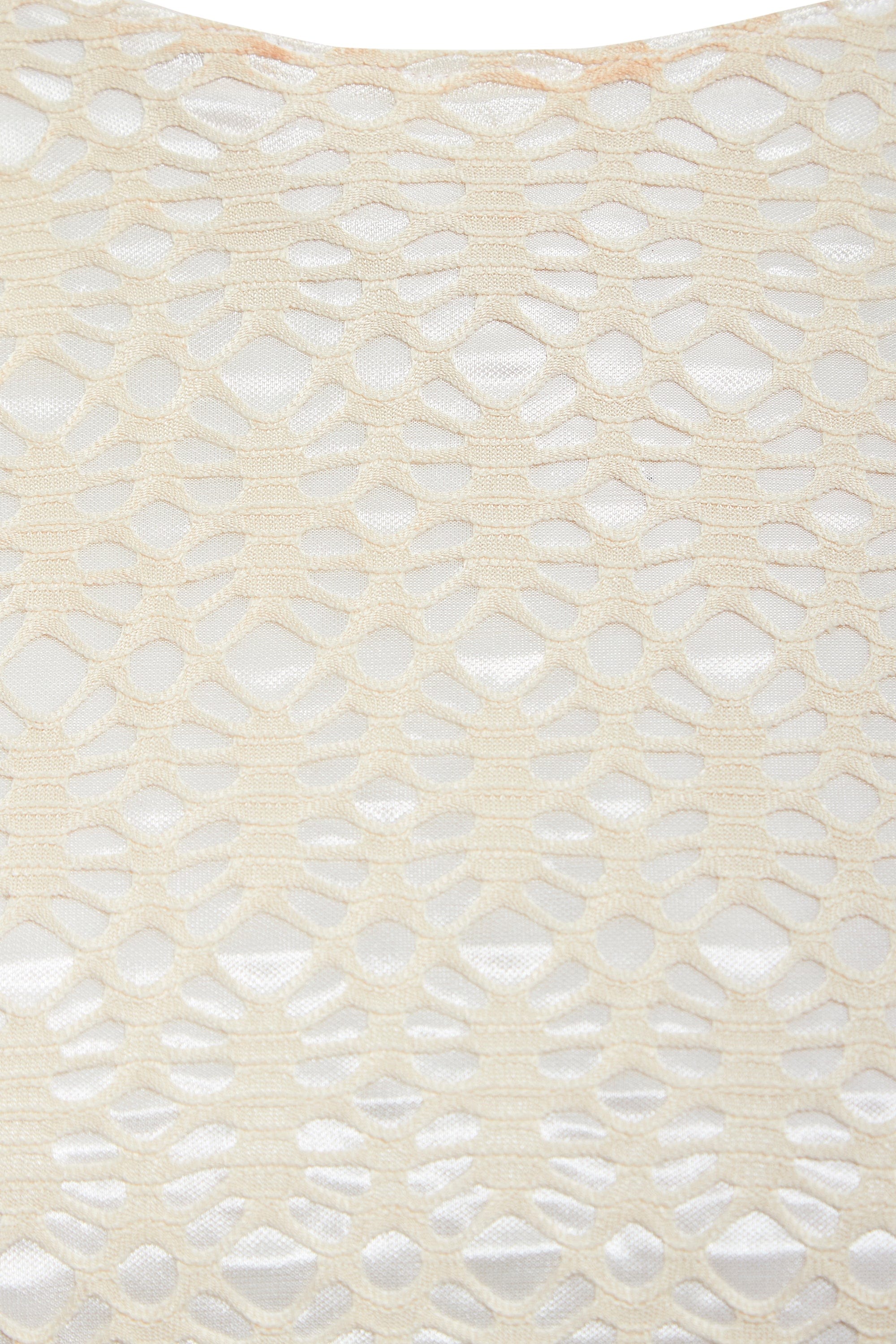 Ivory Lace Backless Dress Sarvin