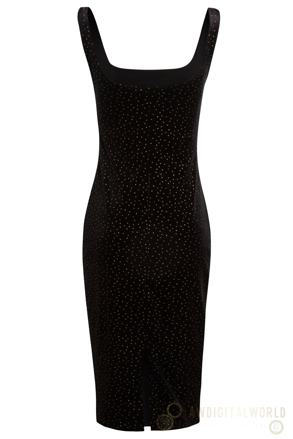 Black Polka Dot Dress Sarvin