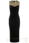 Sweetheart Neckline Dress Sarvin