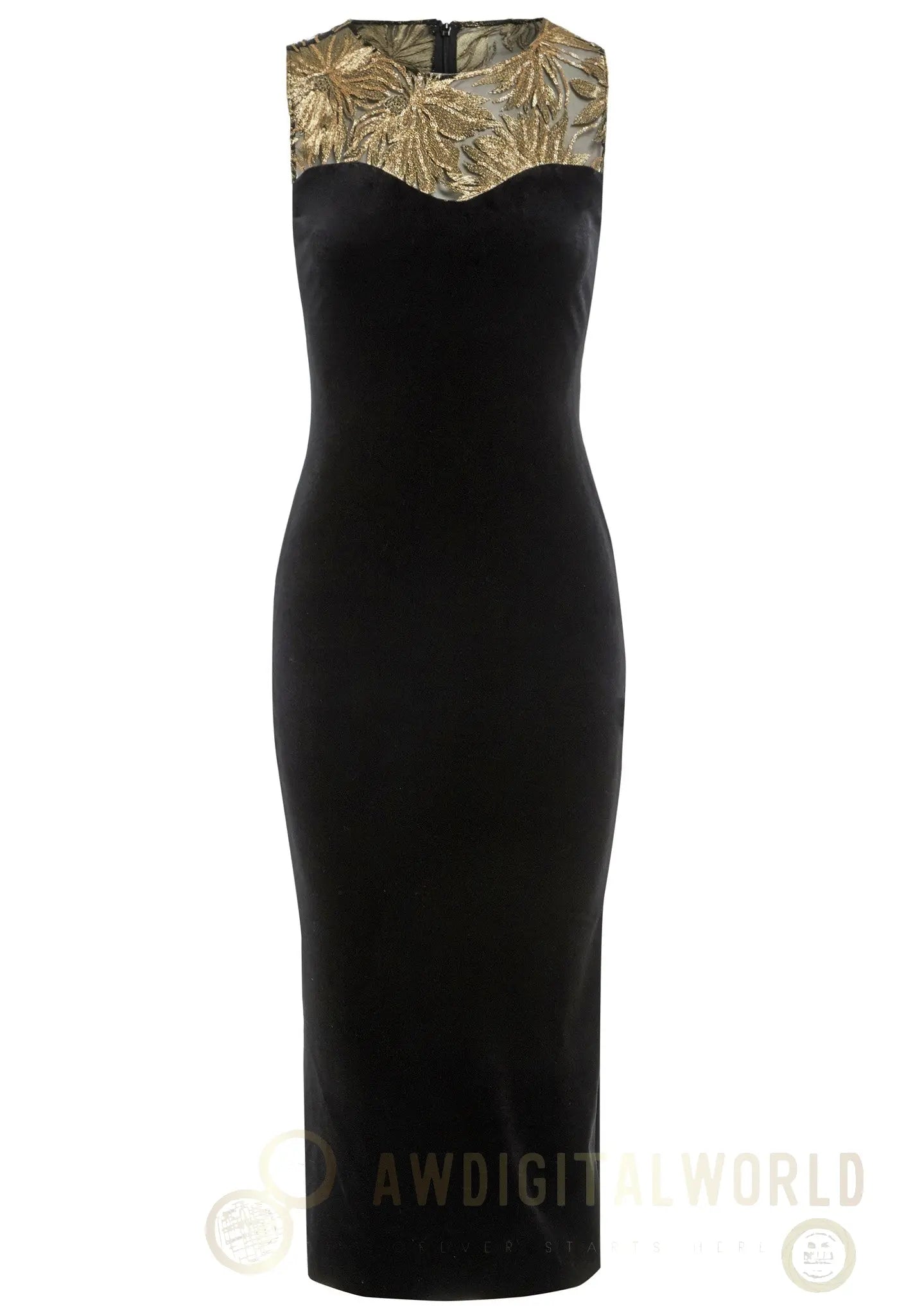 Sweetheart Neckline Dress Sarvin