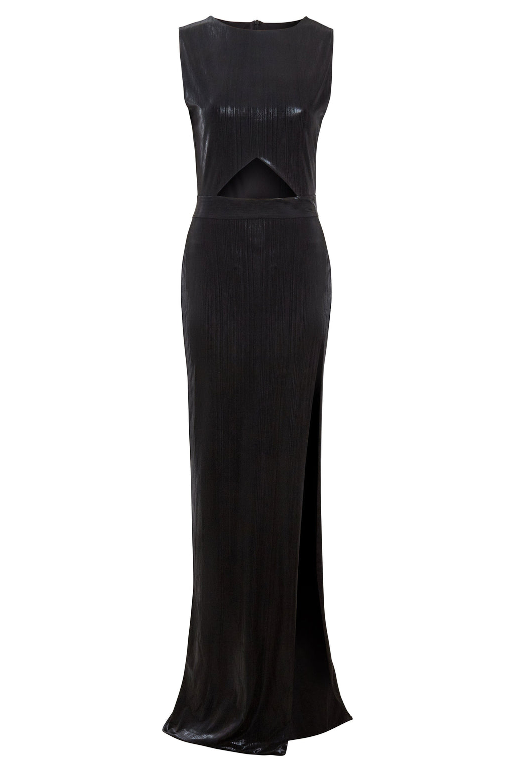 Black Cut-Out Maxi Dress Sarvin