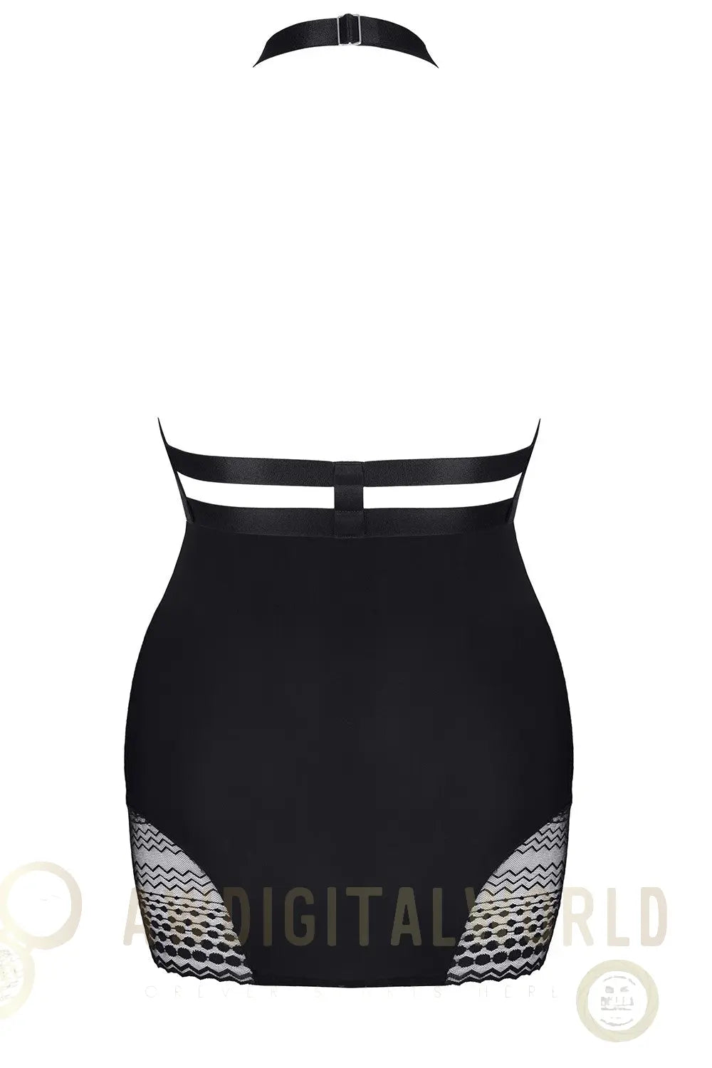 Sheer Lace Top Dress Demoniq Manuela-3