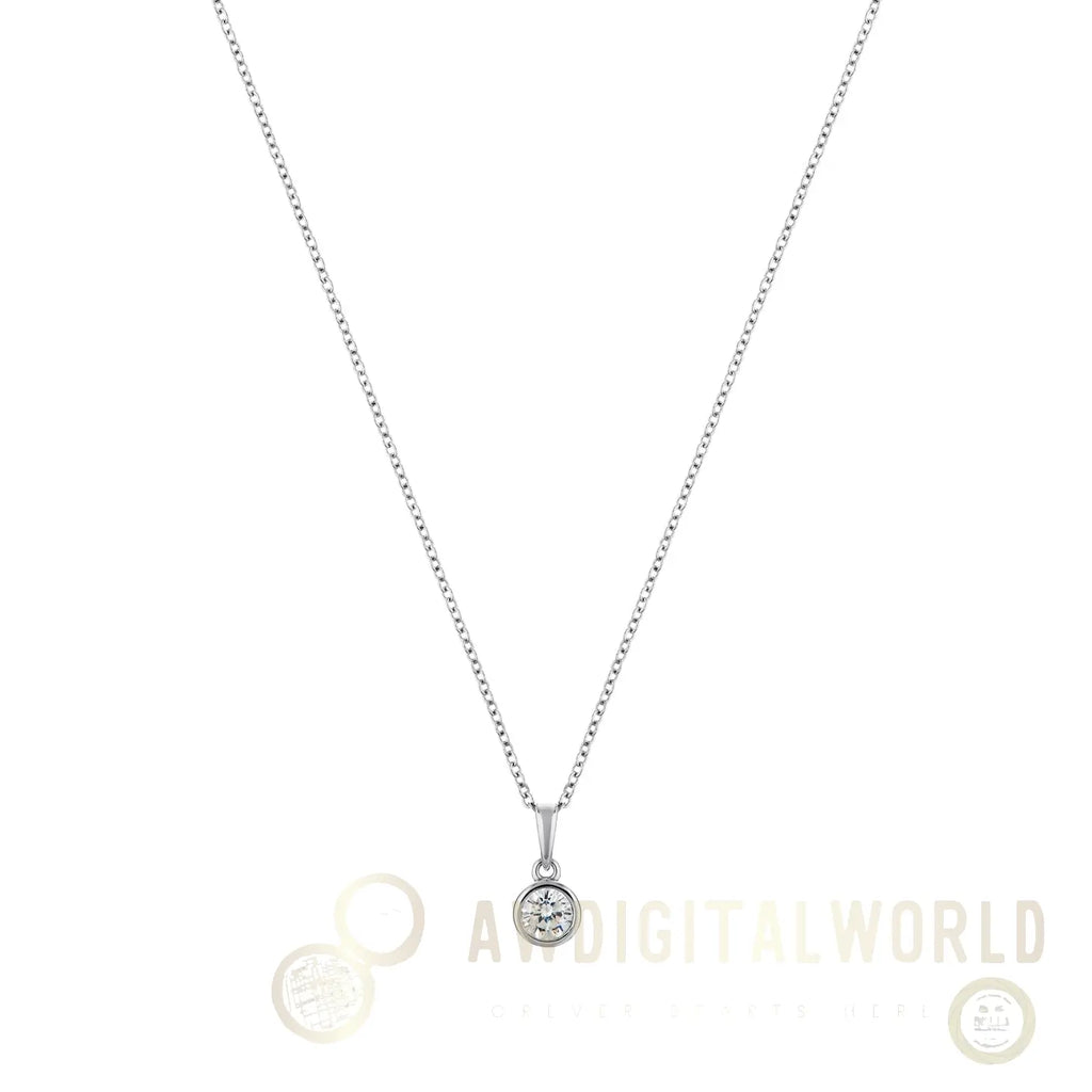Circle of Life sterling silver necklace-0