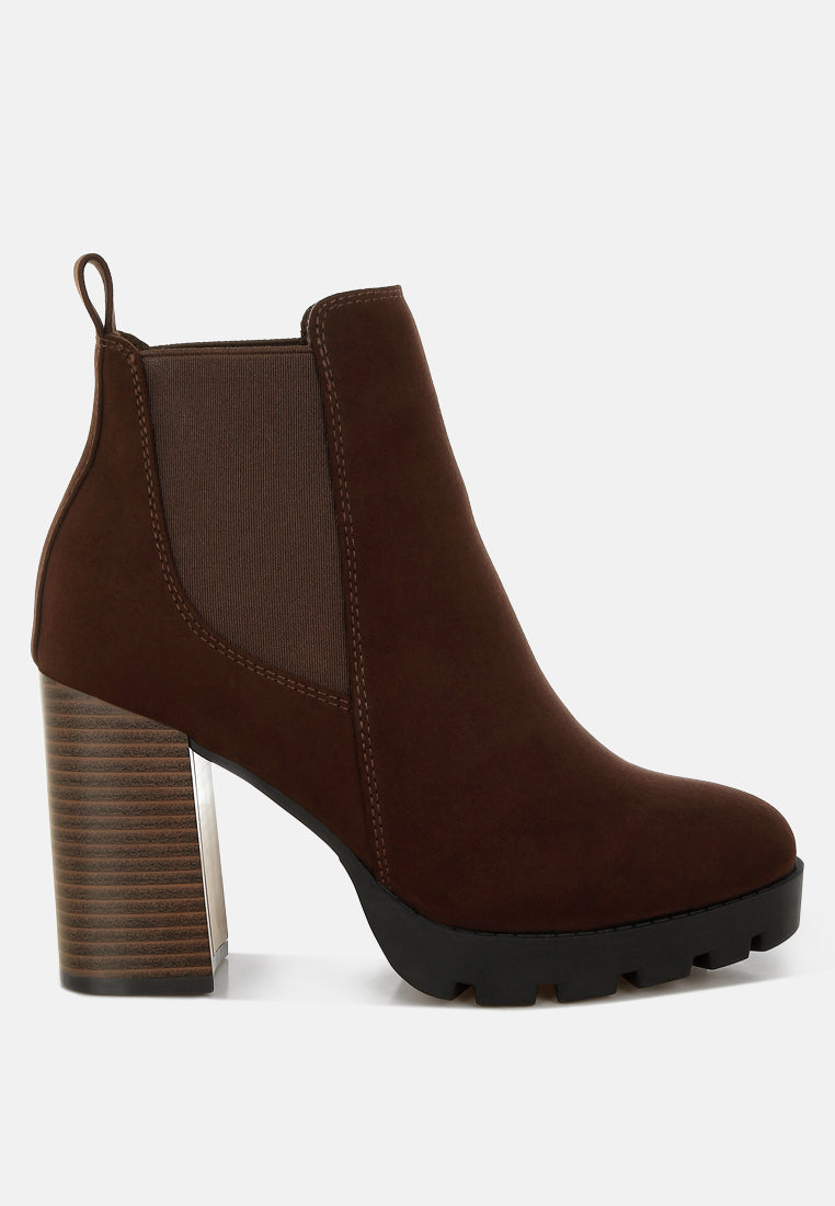 Sonia Block Heeled Chelsea Boots-3