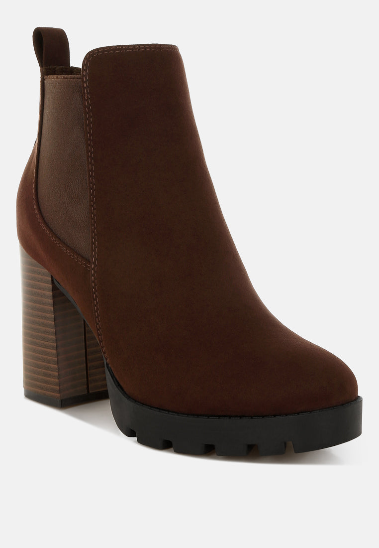 Sonia Block Heeled Chelsea Boots-4