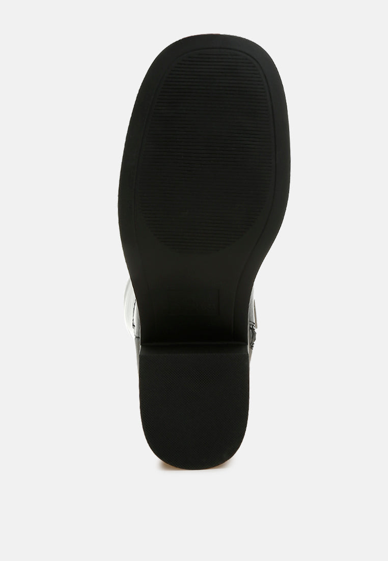 Soora Block Heel Calf Boots-1