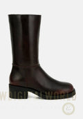 Soora Block Heel Calf Boots-0