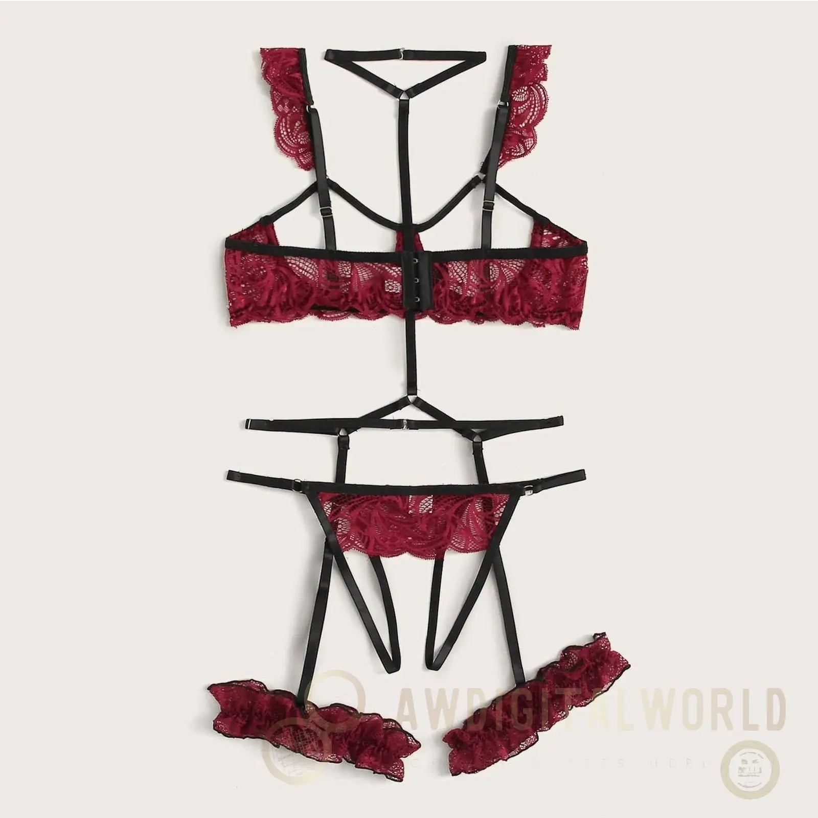 Turned On Teddy - S/M/L/XL JOJO Lingerie