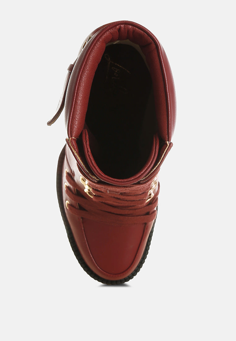 Willow Combat Boot London Rag