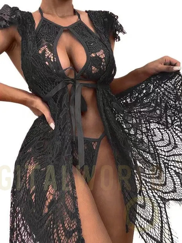 Wonderous Babydoll and G-String - S/M/L/XL JOJO Lingerie