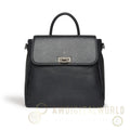 Zuri Black Vegan Backpack-0