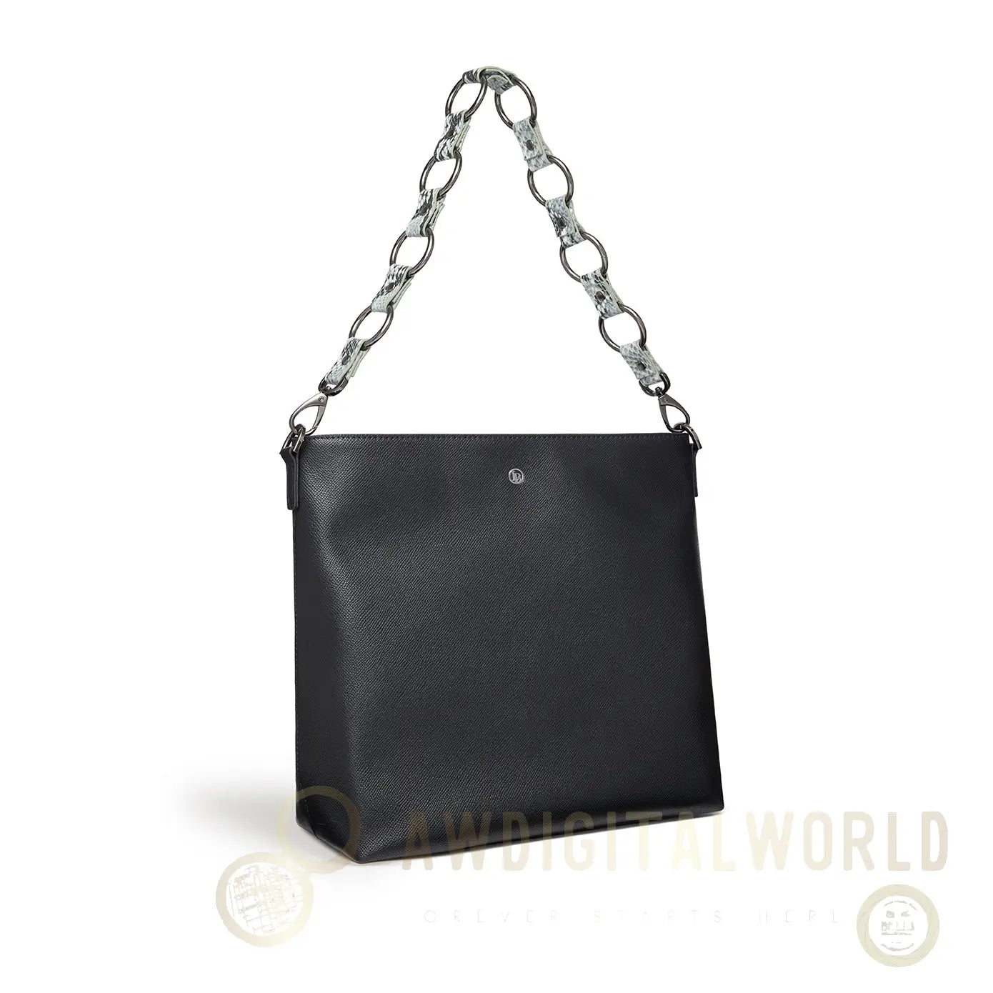 Alstonia Hobo Bag Black-1