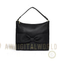 Abelia Black Vegan Hobo Bag LaBante London