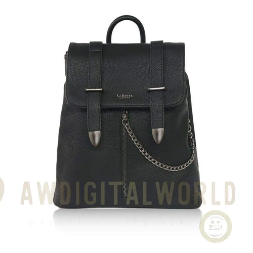 Agnes Black Ladies Backpack-0