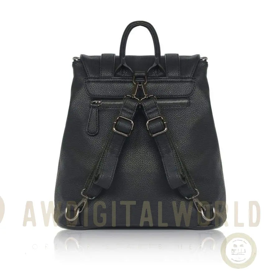 Agnes Black Ladies Backpack-2