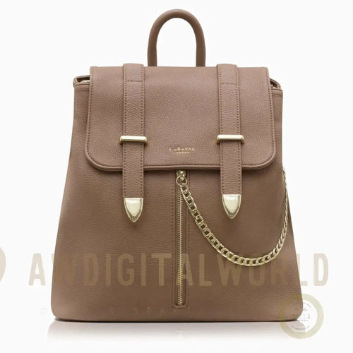 Agnes Brown Vegan Backpack-0