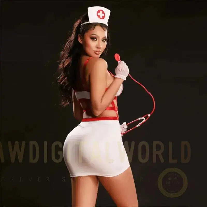 Alluring Nurse Lingerie Ensemble Fashionfitz