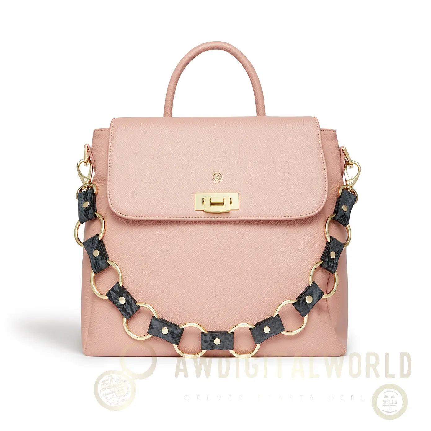Zuri Nude Vegan Backpack LaBante London