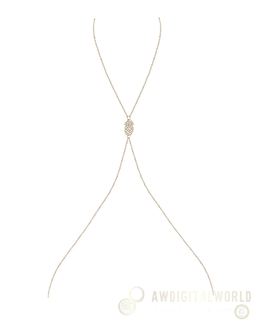 Gold Swing Body Chain Obsessive Bijou-1