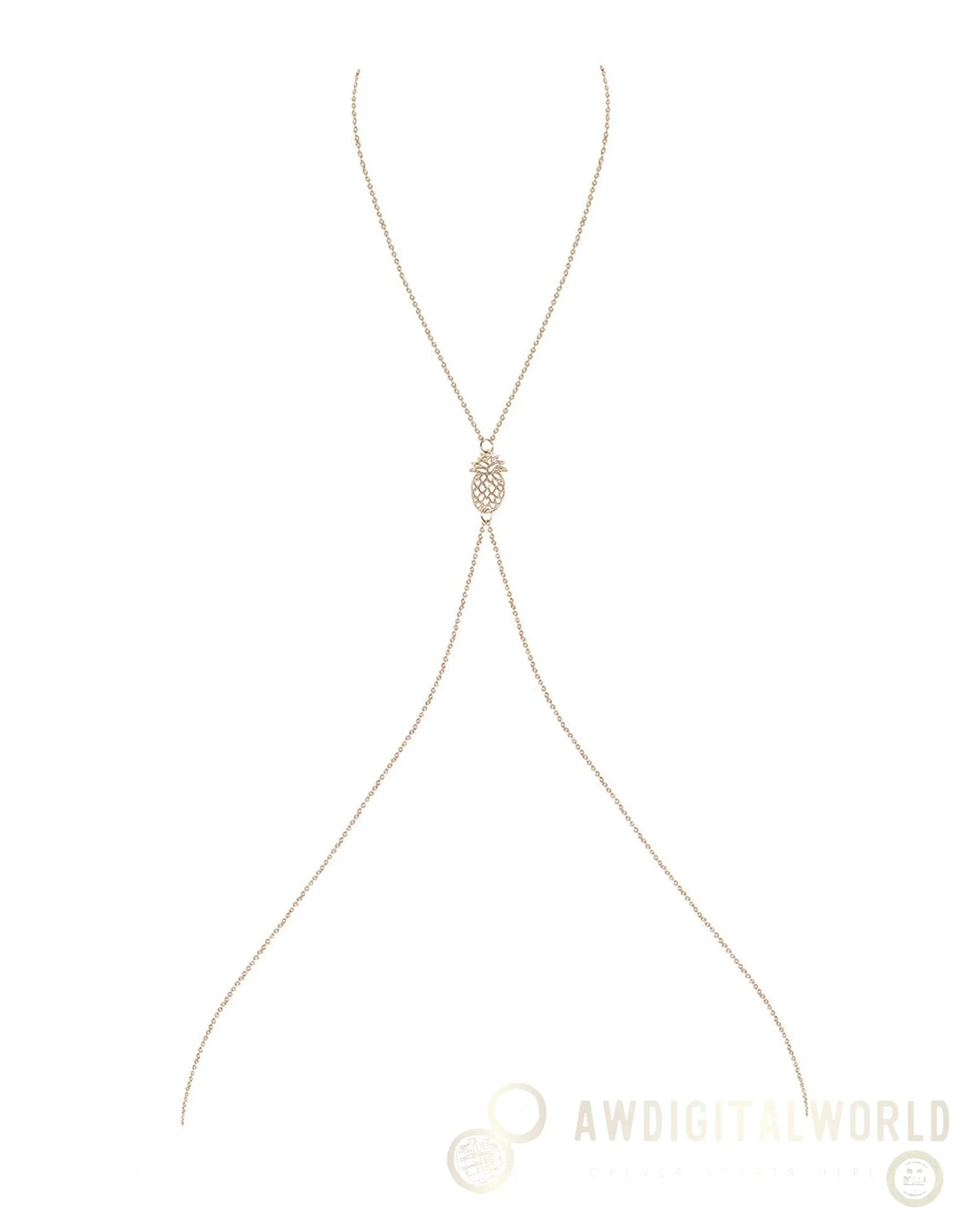 Gold Swing Body Chain Obsessive Bijou-1