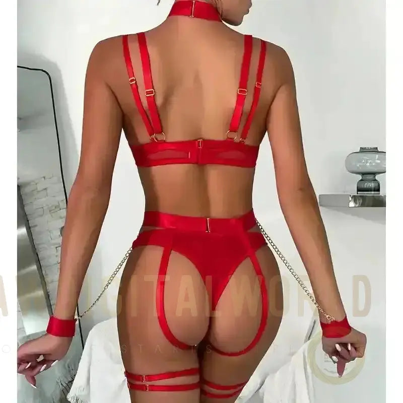 Bustier and Thong - Cosplay Lingerie Set Fashionfitz