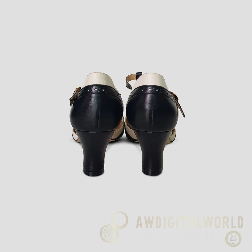 Luxe Parisienne (Black/Ivory) Charlie Stone Shoes