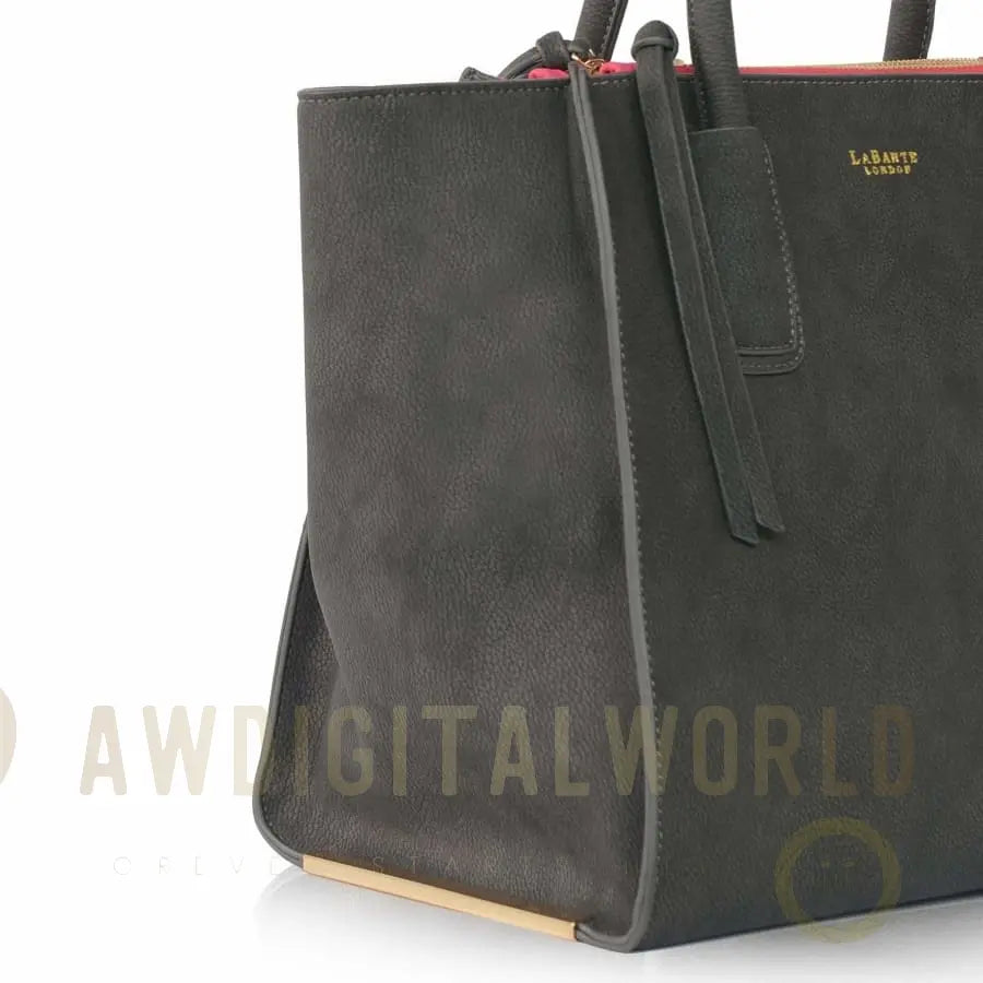 Demi Grey Vegan Winged Tote Bag-4