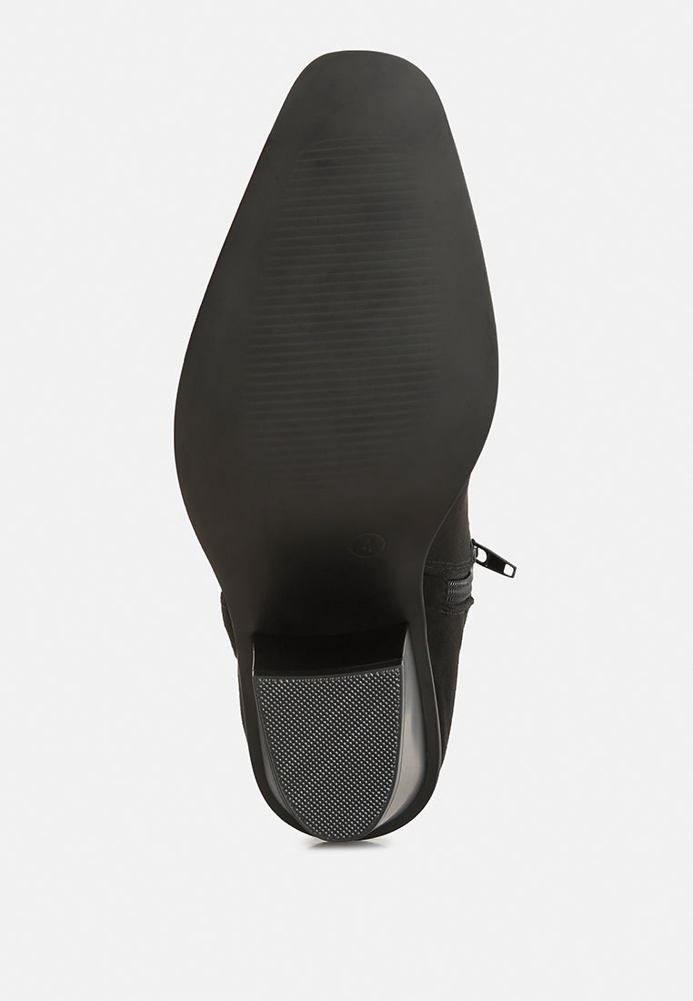 Elettra Ankle Length Cowboy Boots London Rag