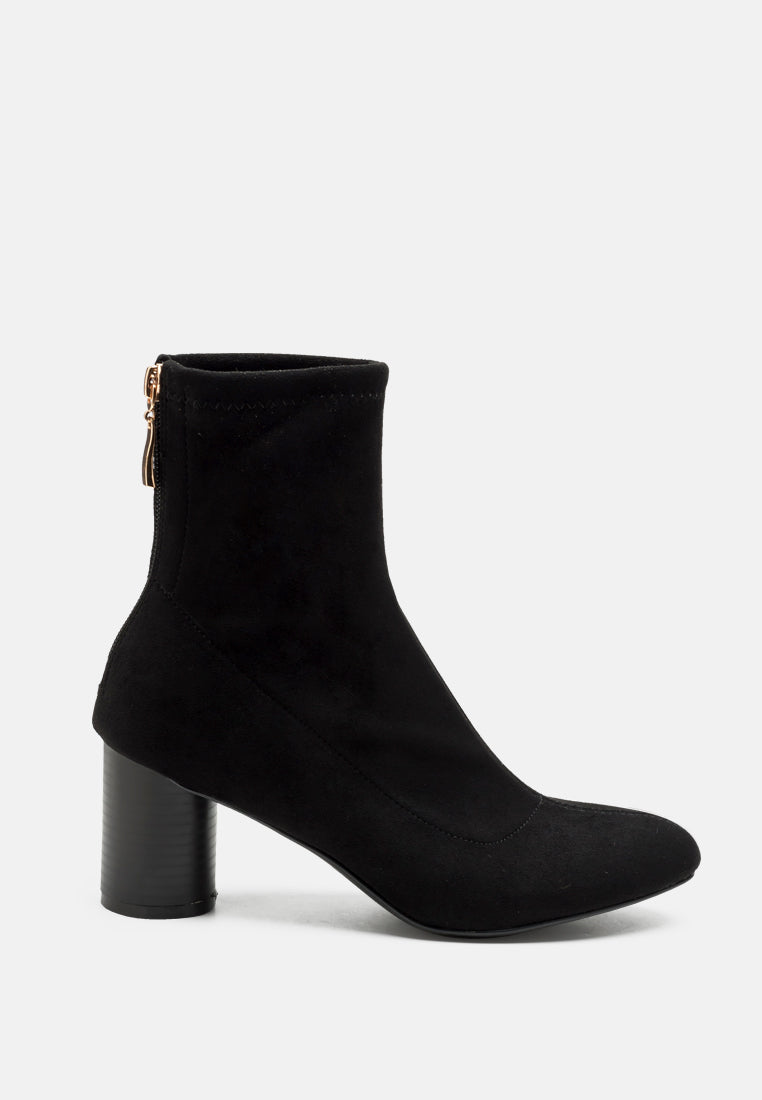 Emerson Micro Suede Ankle Boots-5