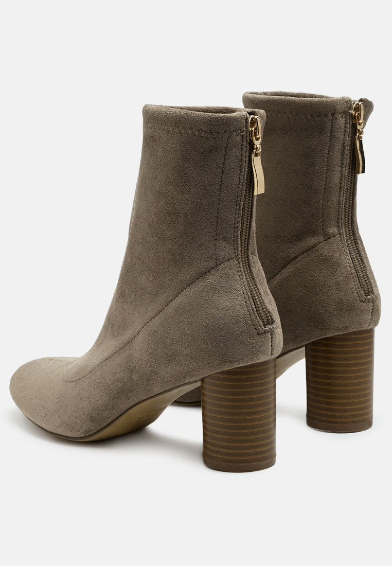 Emerson Micro Suede Ankle Boots-3