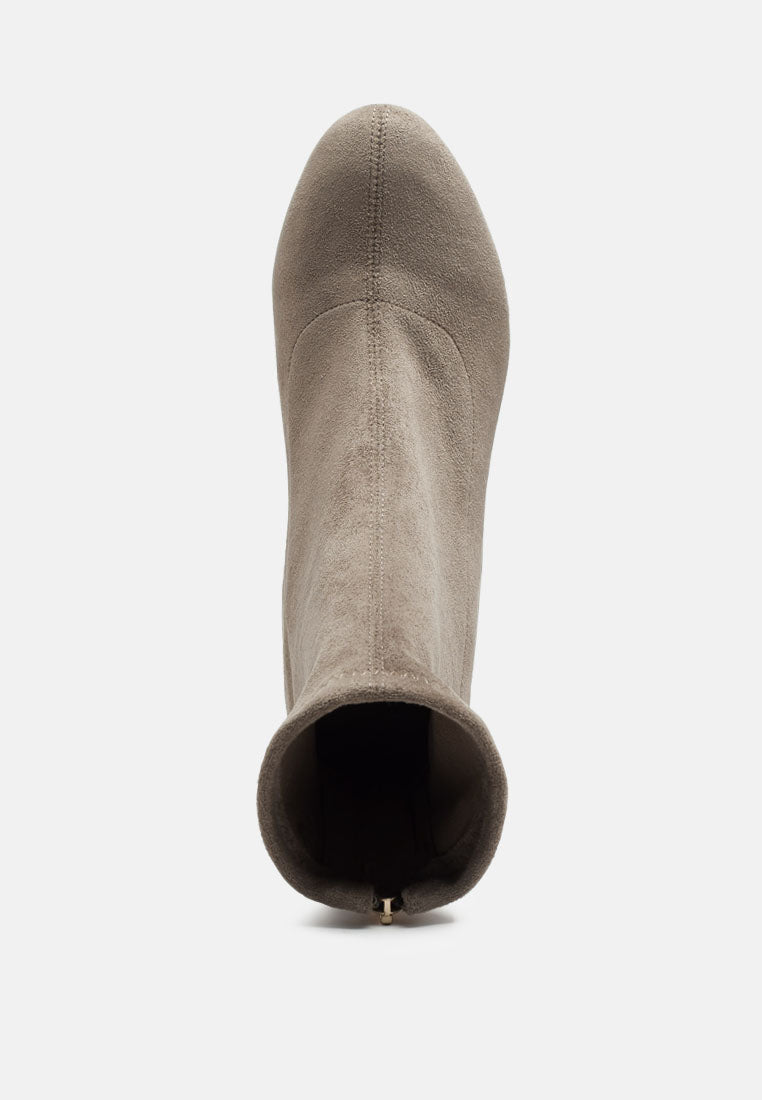 Emerson Micro Suede Ankle Boots-4