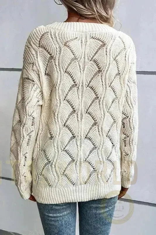 Whispering Willow Knit Sweater Fashionfitz