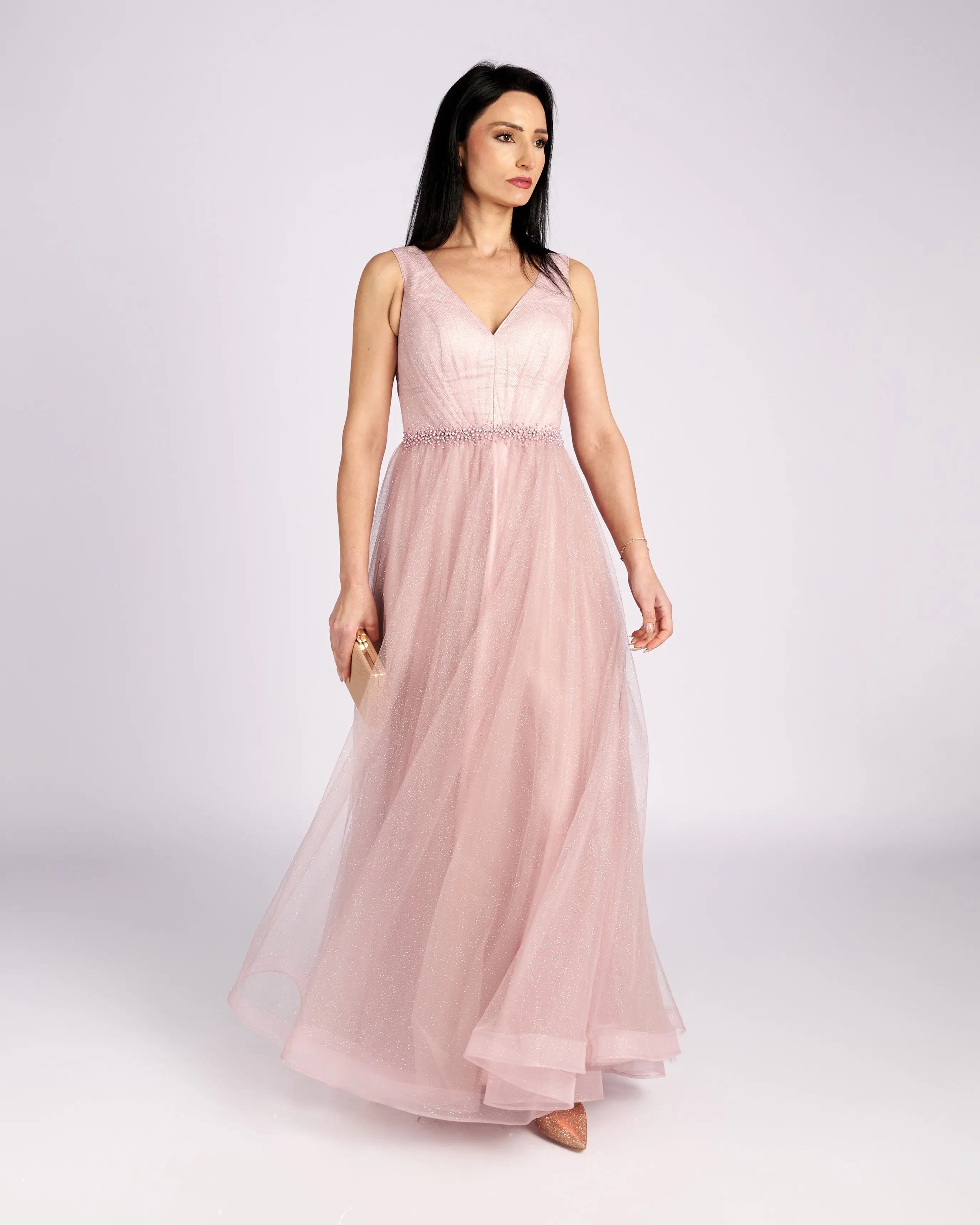 Charmaine Maxi Glitter Dress "evening dresses" Atelier Evezet Arapakou
