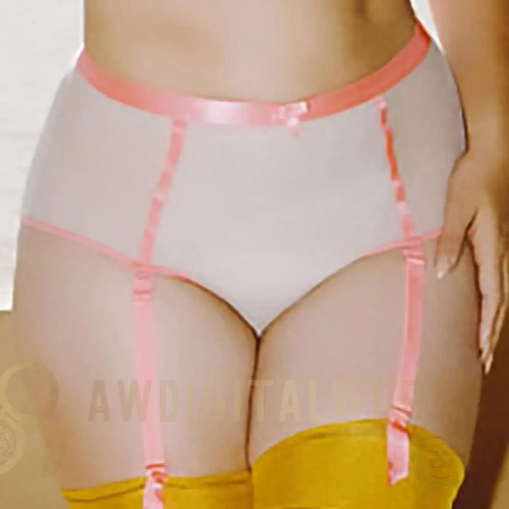 Fishnet Pin-Up High Waist Panty Claudette Claudette Lingerie