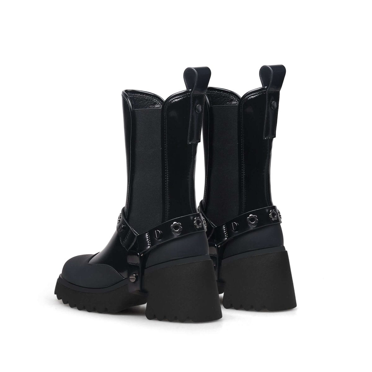 Gothic Punk Mid-Calf Boots Jady Rose