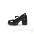 Grown Up Heel Mary Jane Pumps Jady Rose