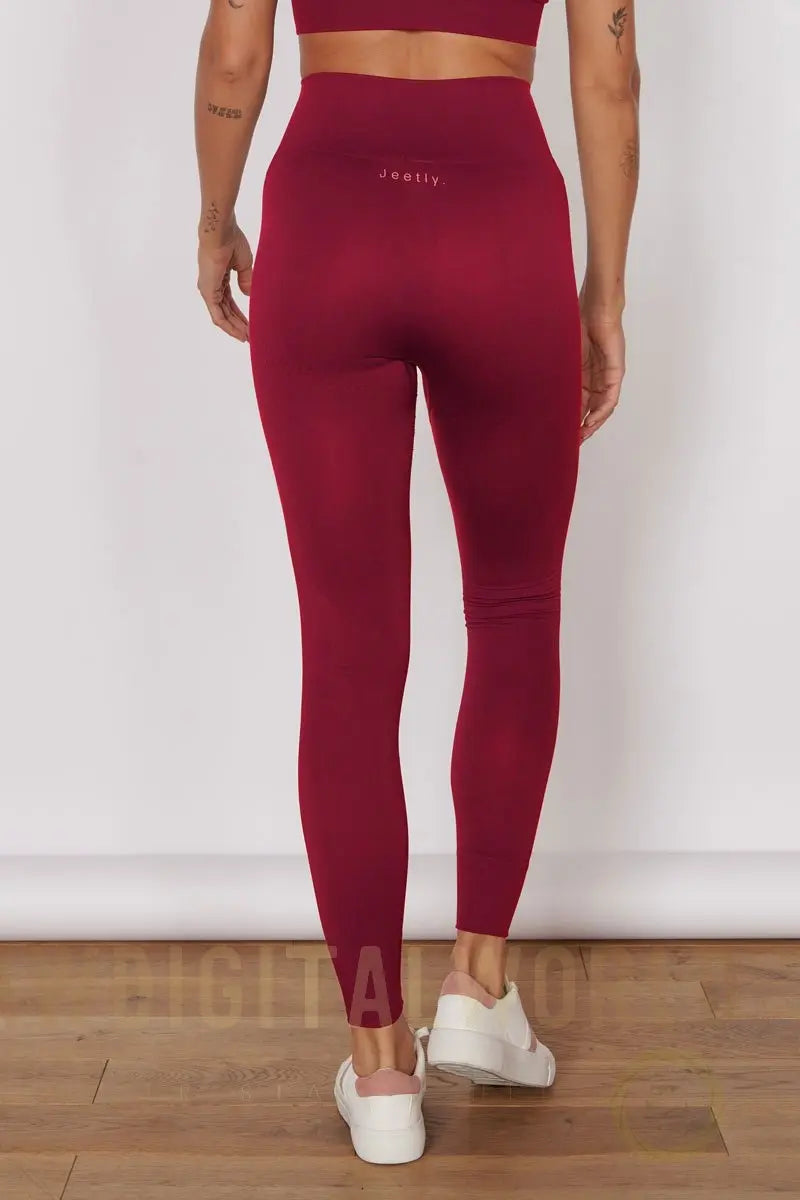 Piper Magenta Petite Seam Free Sports Leggings Jeetly.com