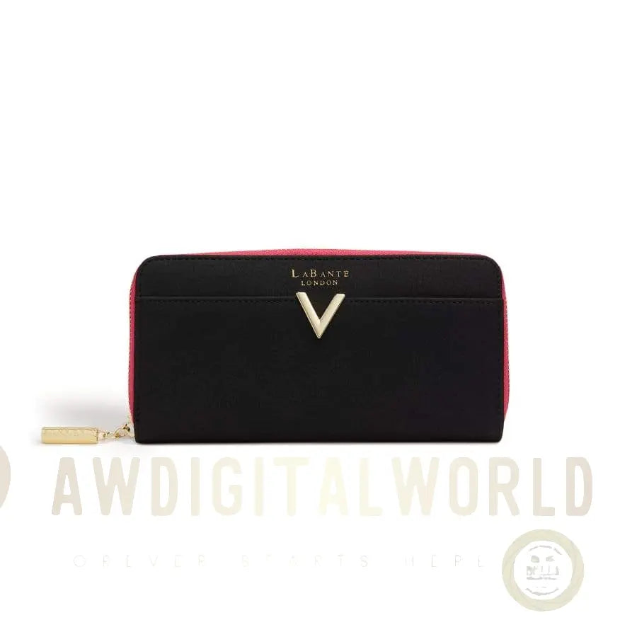 Kindness Black Vegan Two-Tone Wallet-0